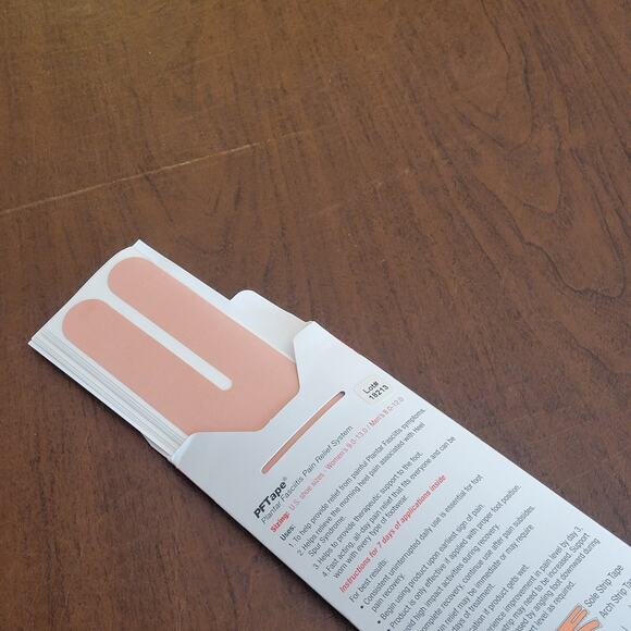 Mueller PFTape Pain Relief System  Plantar Fasciitis and Heel Pain 7 Pack NEW - Picture 6 of 9